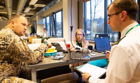 Aizsardzības industrijas hakatons “Garage 48 Defence Makeathon 2020”. Foto: Gatis Dieziņš, Aizsardzības ministrija